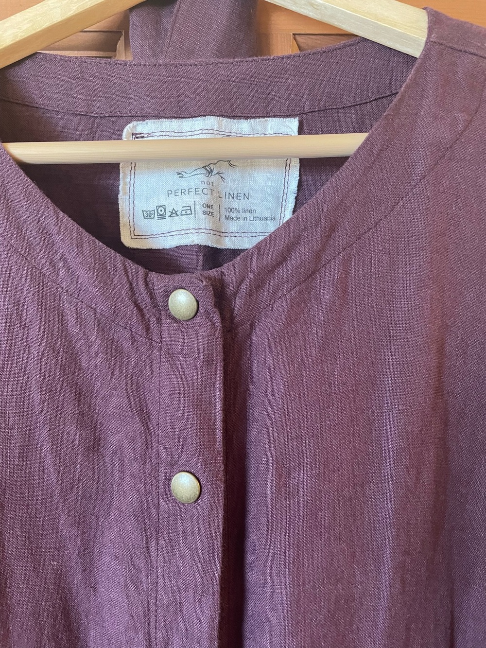 Not Perfect Linen Rennes Dress - Picture 2 of 3